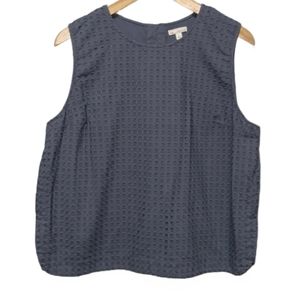 GAP Eyelet Sleeveless Top X-Large